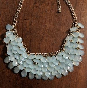 Mint Beaded Statement Necklace